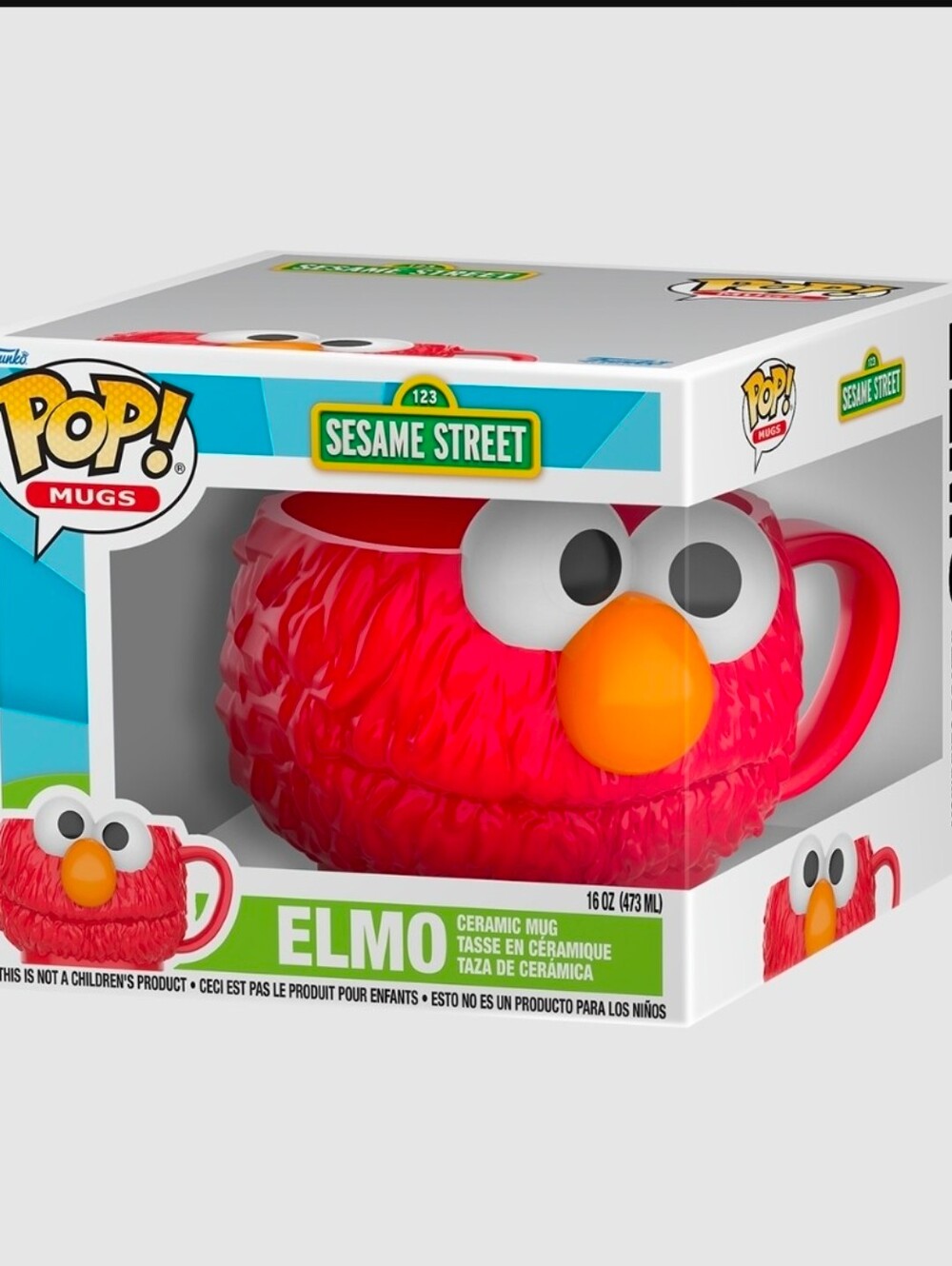 Funko POP! Ceramic Mug Elmo